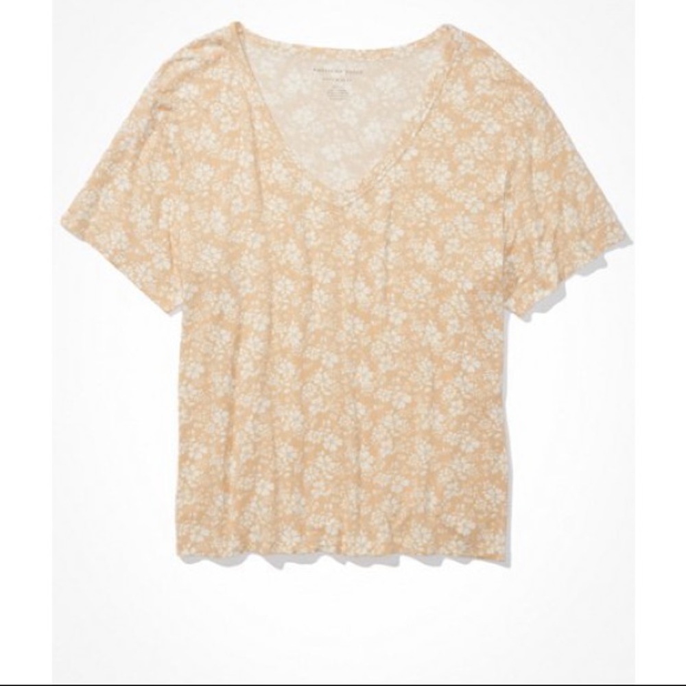 AE oversized v-neck tee